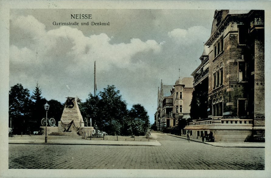 Hellmannstein monument in Neisse